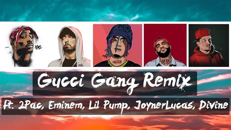 2pac gucci gang lil pump remix|Gucci Mane Jumps on Lil Pump’s All.